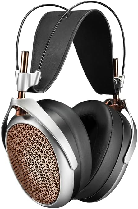 MEZE AUDIO Poet | Wired Over-Ear Planar Magnetic Open-Back Headphones for Audiophiles | Acoustic Metamaterial Tuning System | Detachable Magnetic Earpads | Premium Braided Cable...