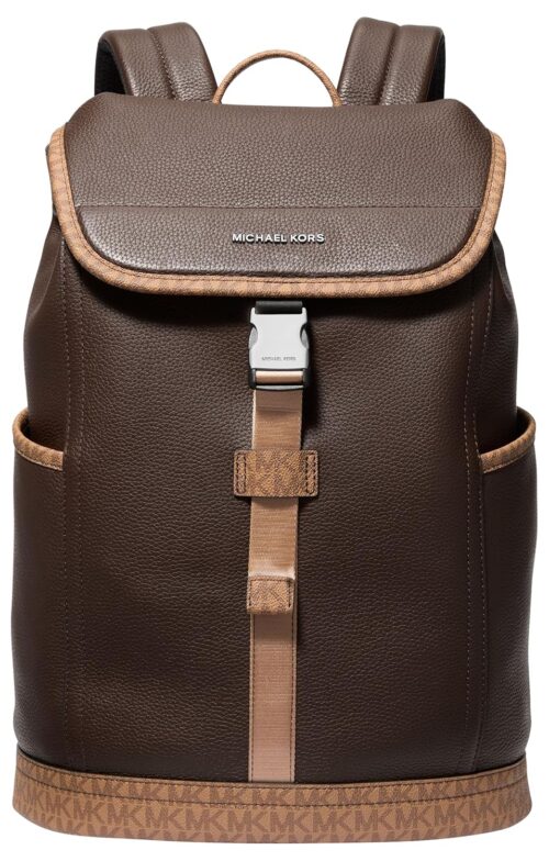 Michael Kors Hudson Slim Flap Backpack