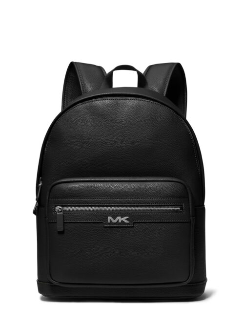 Michael Kors Men's Malone Backpack, Silver-Tone Hardware/Black, One Size