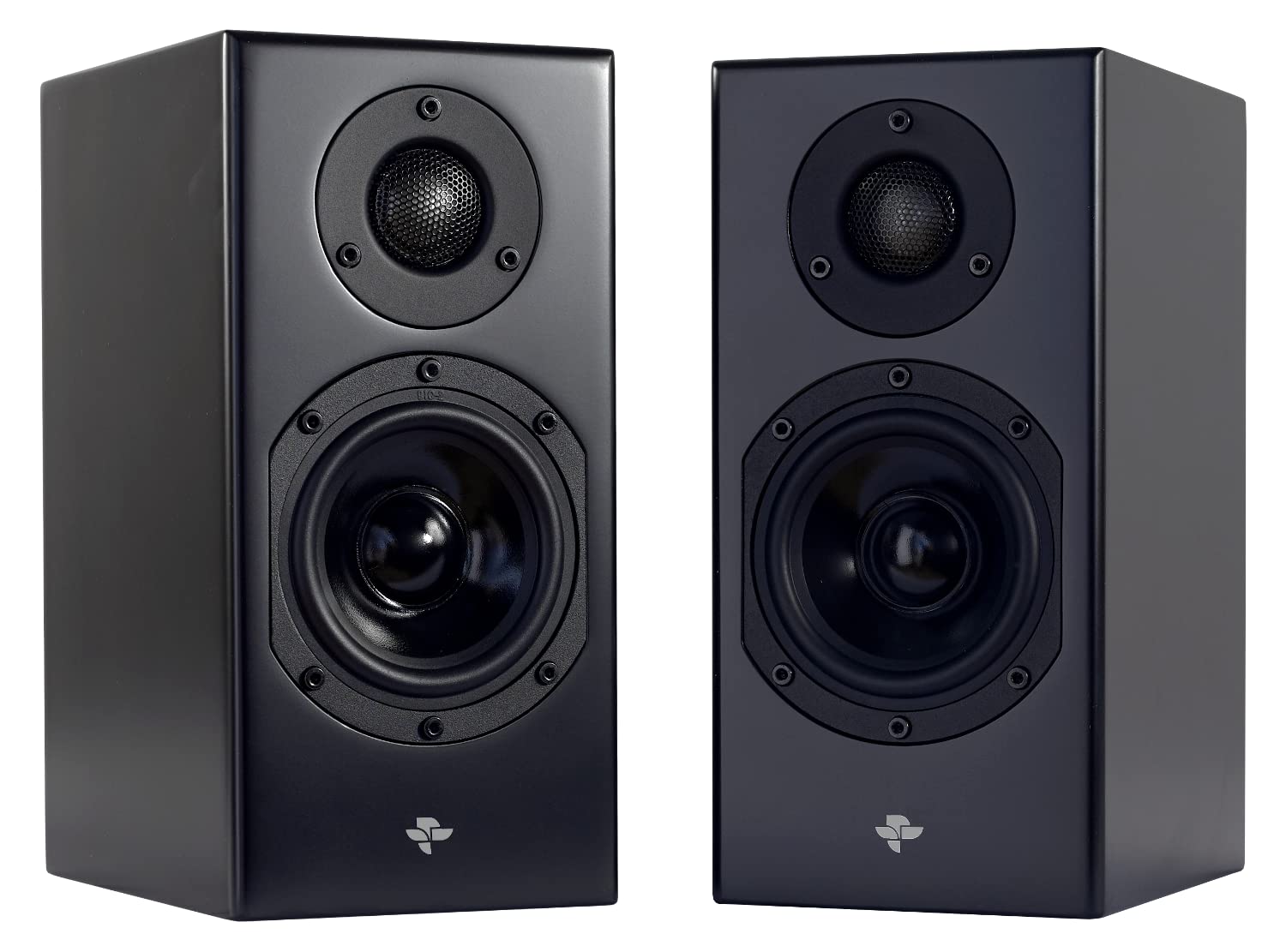 Monitor 2 Way Bookshelf Speakers – Pair (Satin Black)