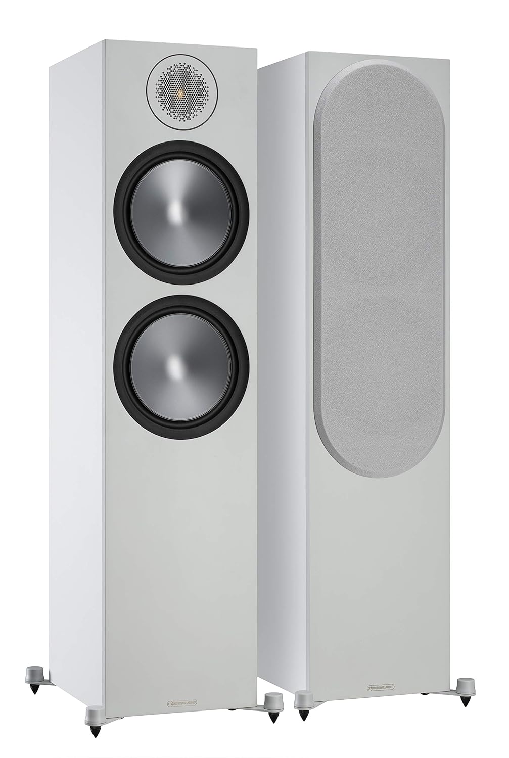 Monitor Audio Bronze 500 Floorstanding Speaker White (Pair)