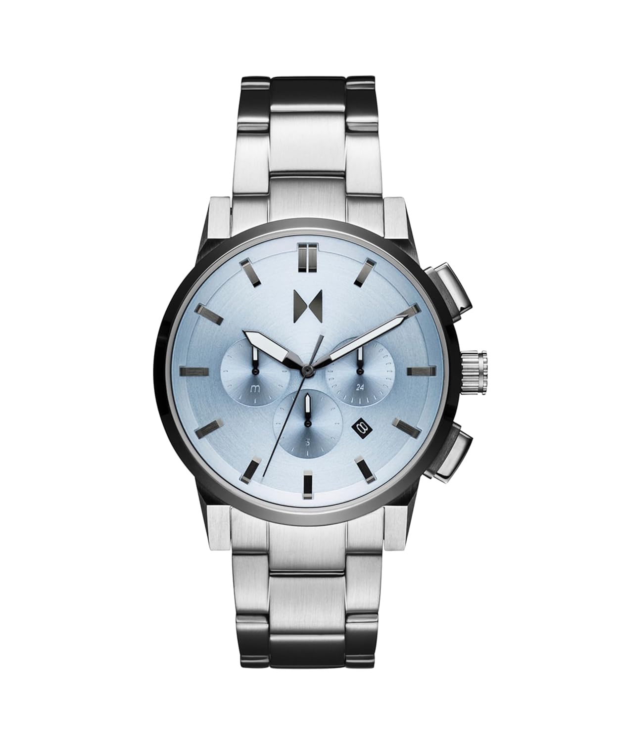 MVMT Chrono II Men’s Chronograph Watch – Ceramic Bracelet, Water Resistant, Minimalist Timepiece, Gift for Him