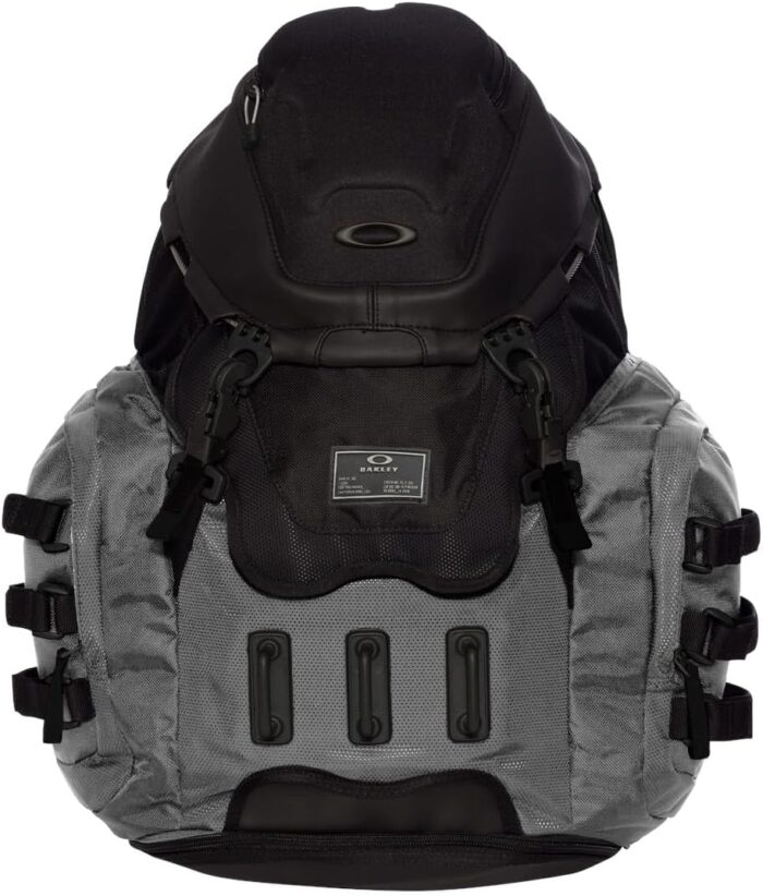 Oakley Kitchen Sink Backpack, Blackout/Uniform Grey, One Size