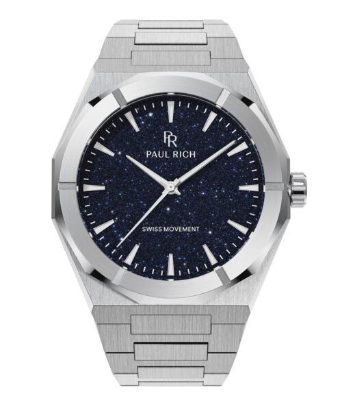 Paul Rich Men's Luxury Stainless Steel Watch - Rugged & Stylish Timepiece for Business, Gift, or Graduation - Fancy Analog Water Resistant Wrist Watch for Him - Star Dust II -...