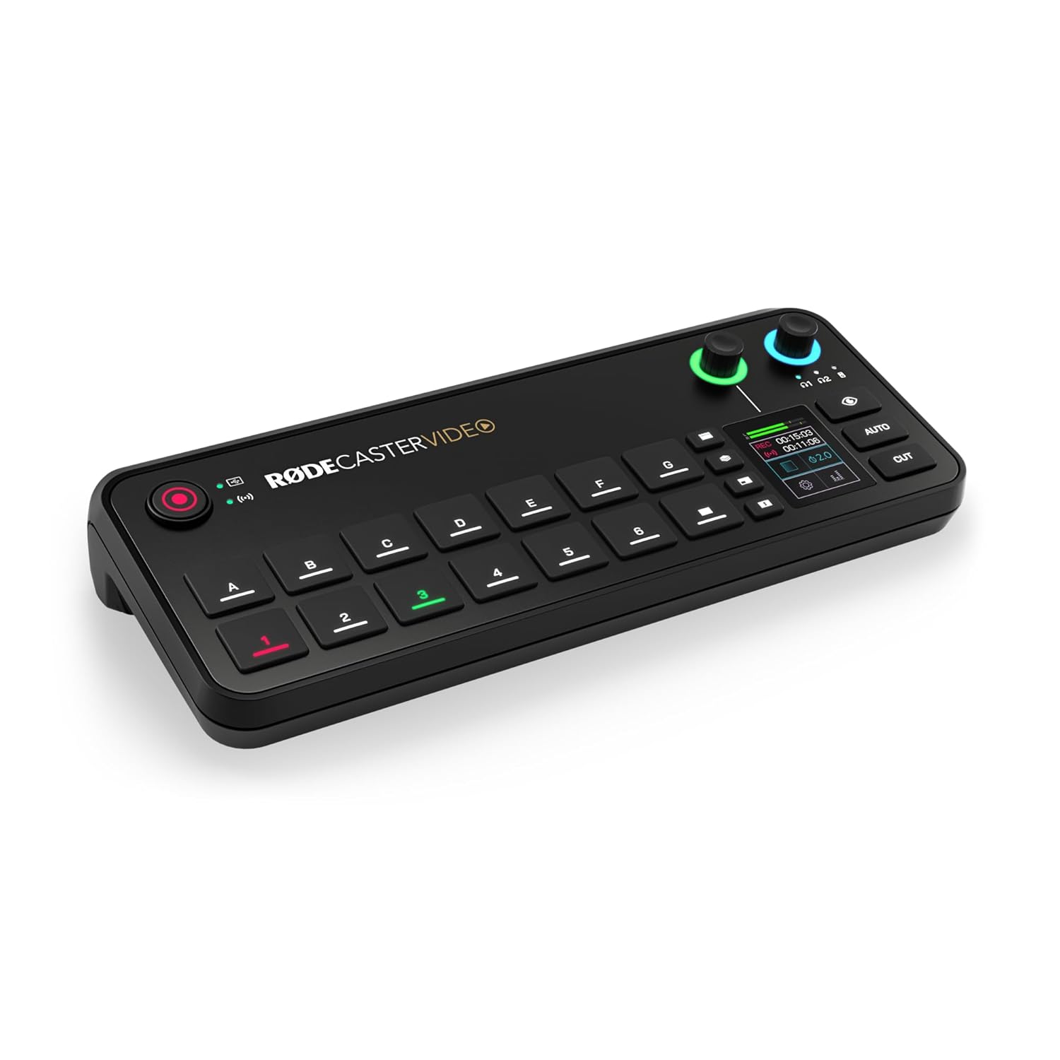 RØDE RØDECaster Video – Professional Video Switcher and Audio Interface – Multi-Camera, 6 x Video Inputs (HDMI and USB), 1080p60, Multi-Source Scenes