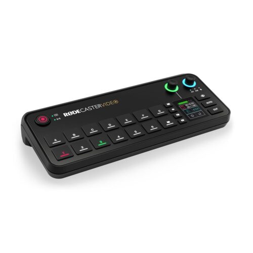 RØDE RØDECaster Video – Professional Video Switcher and Audio Interface – Multi-Camera, 6 x Video Inputs (HDMI and USB), 1080p60, Multi-Source Scenes
