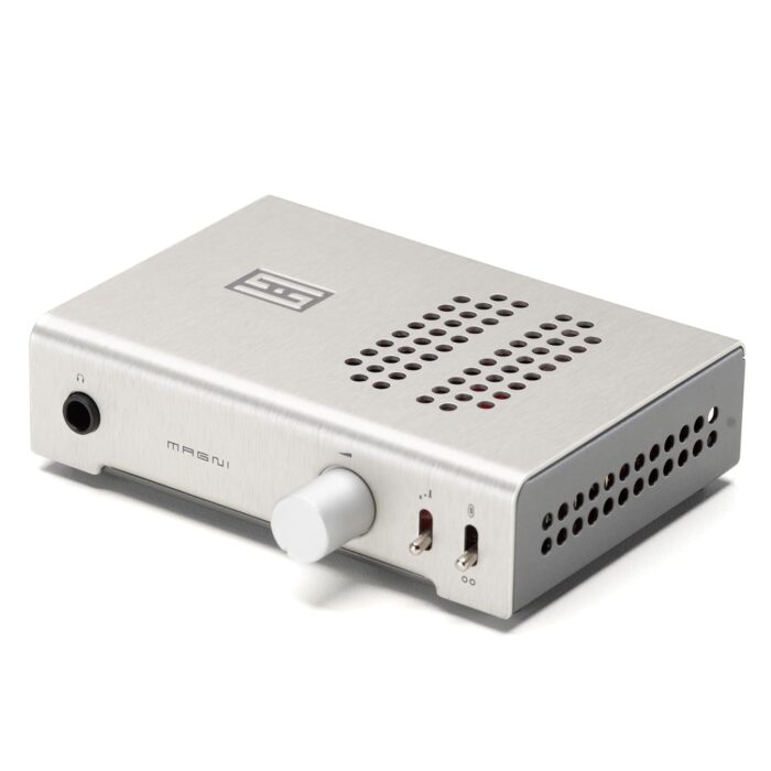Schiit Magni Unity Fully Discrete Headphone Amp and Preamp with Internal Integrated USB DAC - Silver