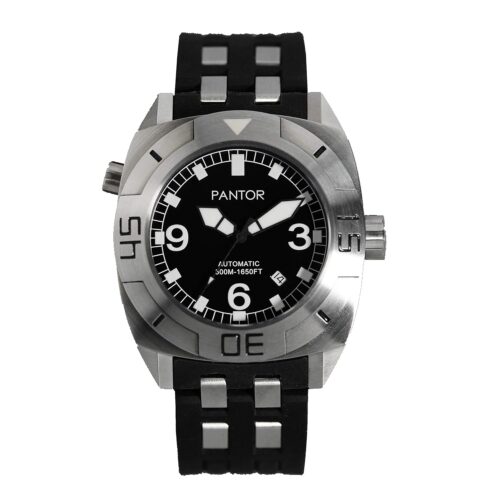 Seal Dive Watch 500m Pro Diver Watches for Men with Helium Valve Sapphire Crystal and Rotating Bezel