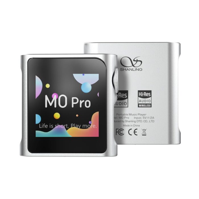 SHANLING M0 Pro MP3 Player, Hi-Res Portable Music Player with Bluetooth, Digital Audio Player 1.54” HD Touch Screen up to 8 Hour Battery Bluetooth and USB Type-C dongle 3.5mm...