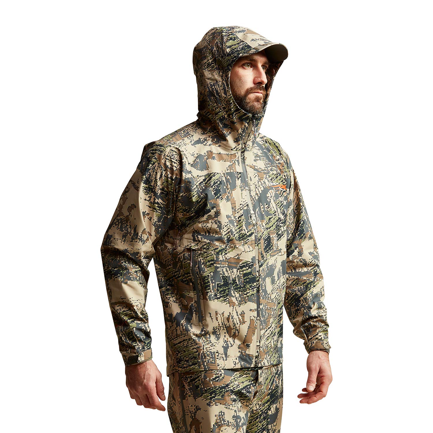 SITKA Gear Men’s Dew Point Waterproof Lightweight Hunting Jacket
