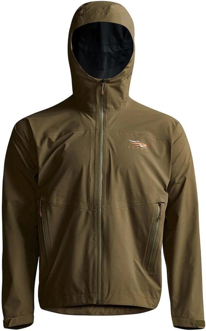 SITKA Gear Men’s Dew Point Waterproof Lightweight Hunting Jacket
