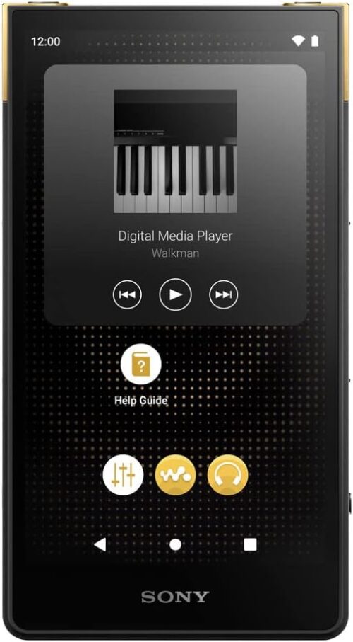 Sony NW-ZX707 Walkman 64GB Hi-Res Portable Digital Music Player with Android, Large 5.0" (diag) Touchscreen Display, up to 24 Hour Battery, Wi-Fi & Bluetooth and USB Type-C –...