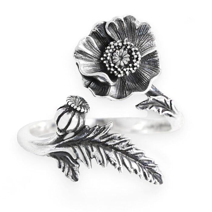 Sterling Silver Rings - Sterling Silver Adjustable Ring, Silver Jewelry for Women, 925 Sterling Silver, Gift for Women Women’s Rings