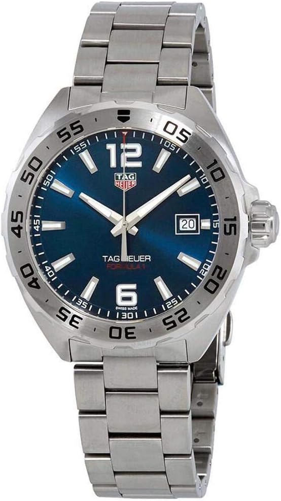Tag Heuer Formula 1 Blue Dial Stainless Steel Men’s Watch WAZ1118.BA0875