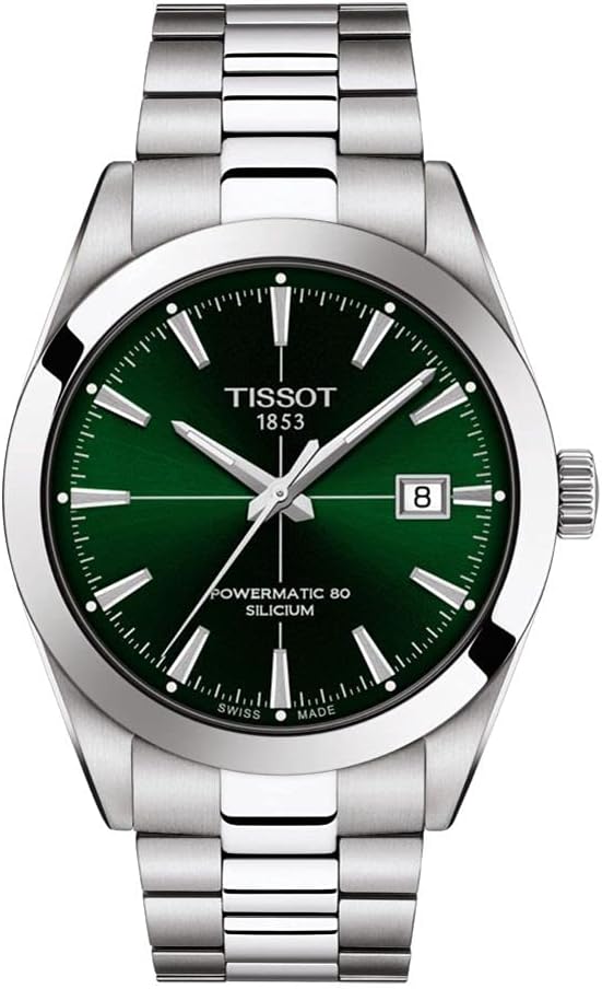 Tissot Men’s Gentleman Auto Swiss Automatic Dress Watch with Stainless Steel Strap