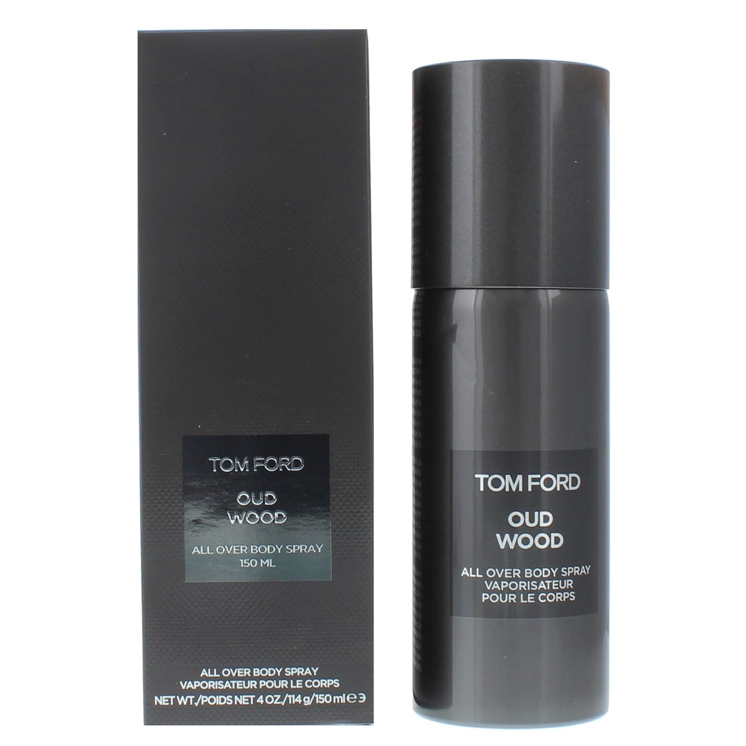 Tom Ford OUD WOOD ALL OVER BODY SPRAY, 4 Fl Oz (Pack of 1) (TOFOUWU2415002)