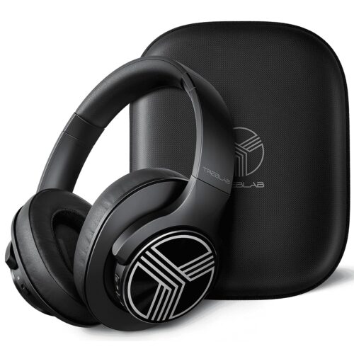TREBLAB Z2 Active Noise Cancelling Workout Headphones - Signature-HD Sound, Deep Bass, 35H Battery, Comfortable, Foldable Over Ear Bluetooth Headphones Wireless. for Gym, Sport,...