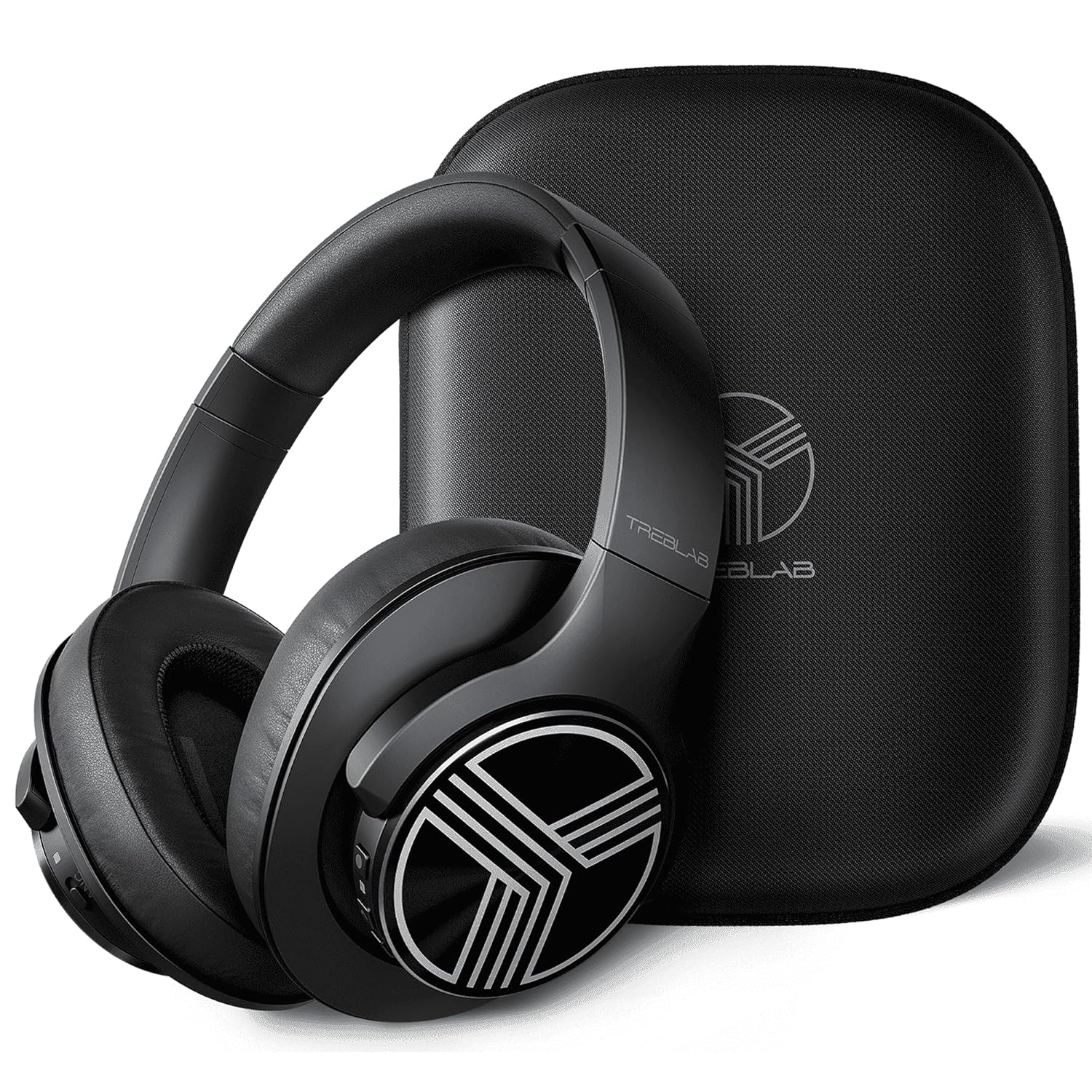 TREBLAB Z2 Active Noise Cancelling Workout Headphones – Signature-HD Sound, Deep Bass, 35H Battery, Comfortable, Foldable Over Ear Bluetooth Headphones Wireless. for Gym, Sport,…