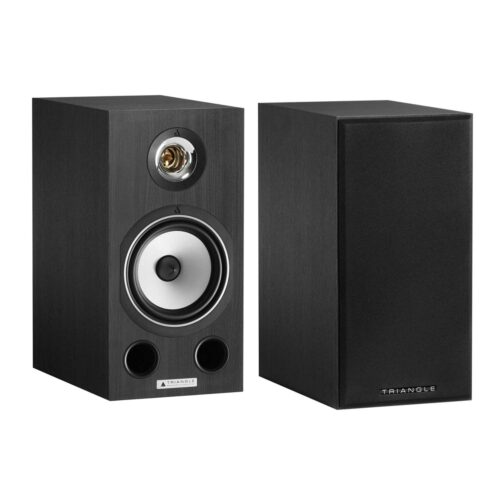 triangle HiFi Bookshelf Speakers - Comete EZ, Black Ash, Pair
