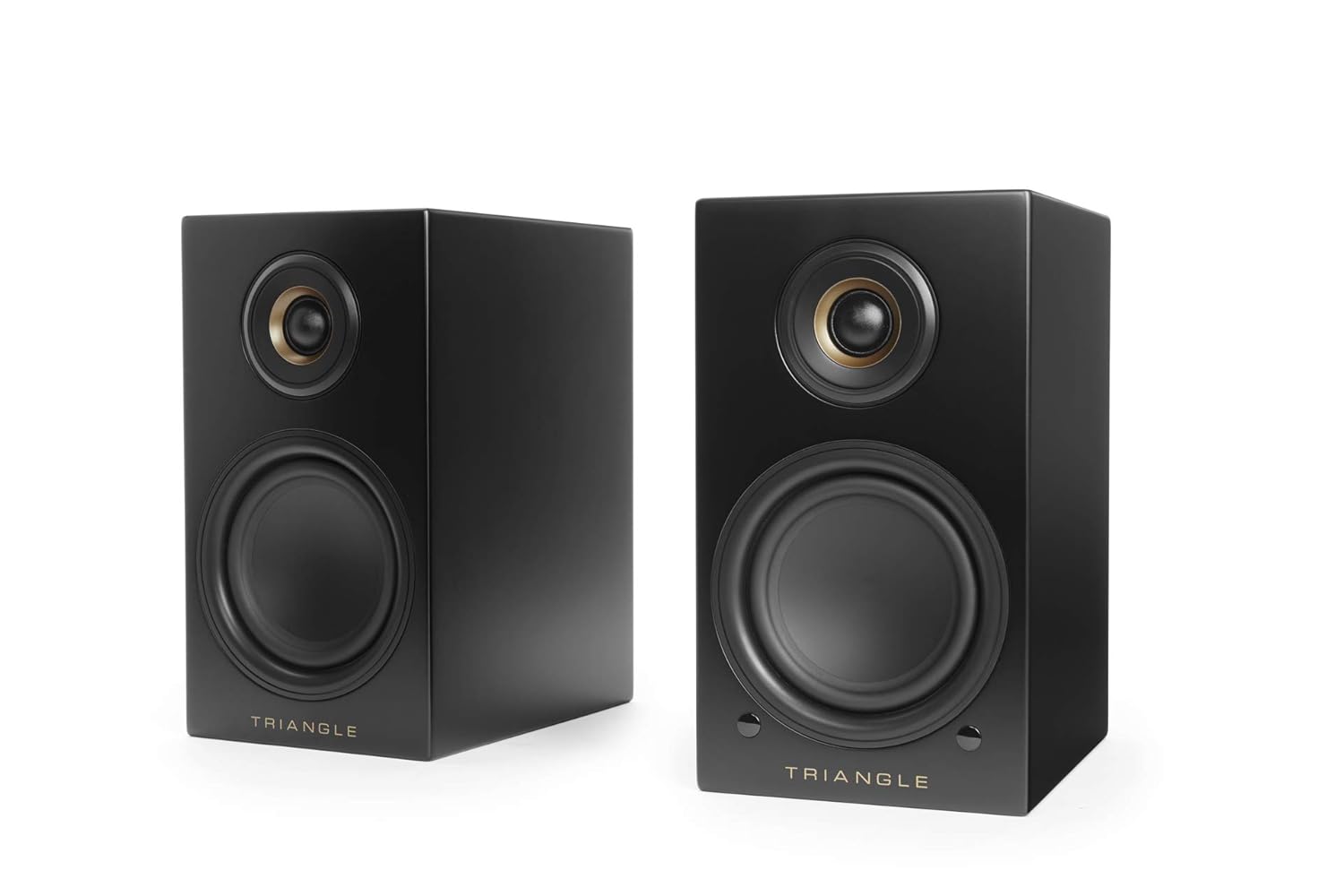 Triangle LN01A Wireless Bluetooth Bookshelf Speakers (Black, Pair)
