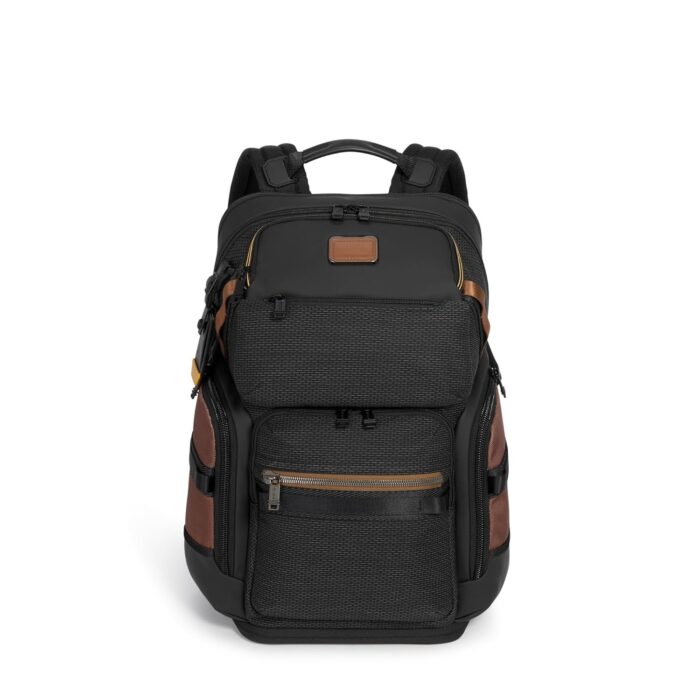 TUMI - Alpha Bravo Nomadic Backpack - Durable Carry On Backpack - 18.8" X 15.0" X 9.0" - Fits up to 15" Laptop - Black Onyx