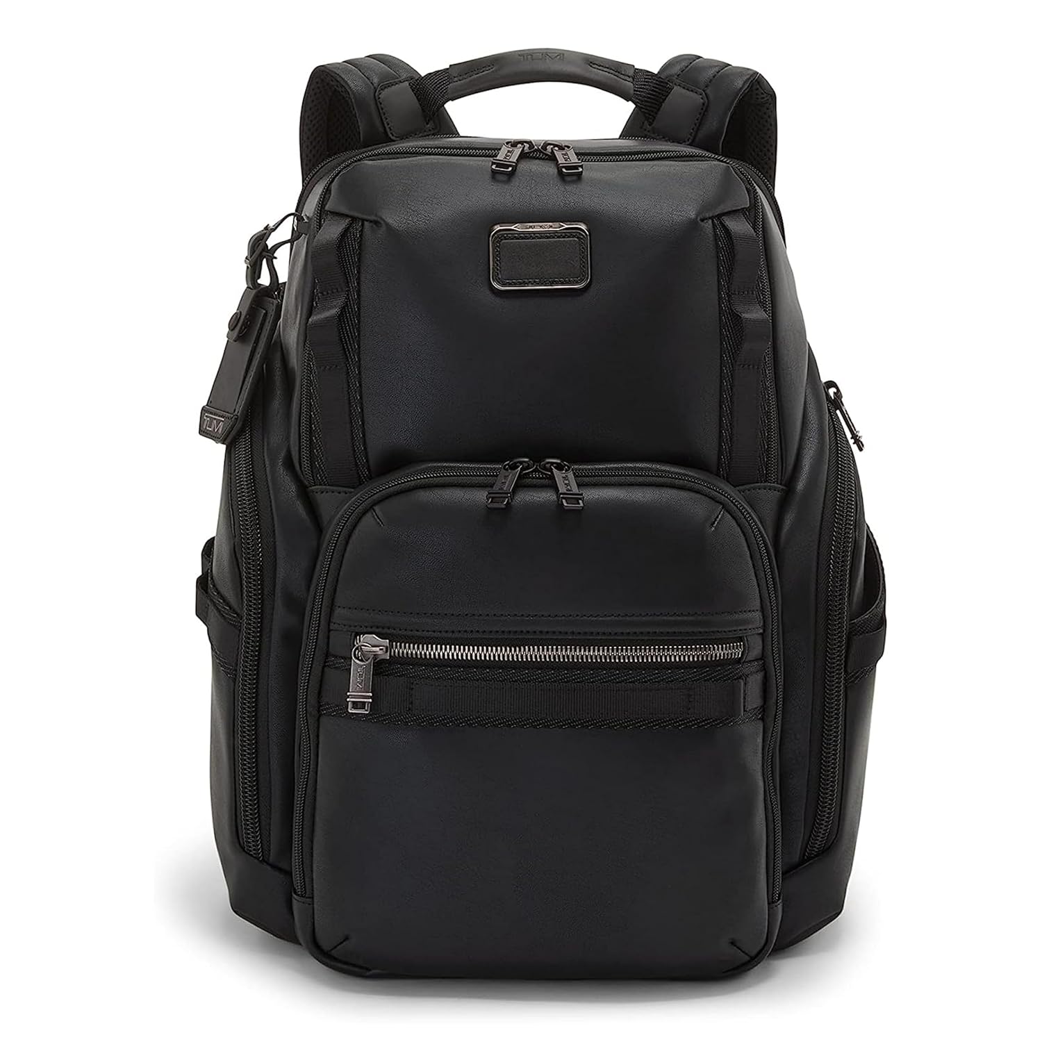 TUMI – Alpha Bravo Search Backpack – Laptop Backpack for Men & Women – Backpack for Work & Travel – 17.0″ X 14.0″ X 8.3″ – Black Leather