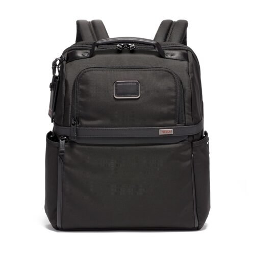 TUMI - Alpha Slim Solutions Brief Pack - Travel Laptop Backpack - Lightweight Business Backpack - Black