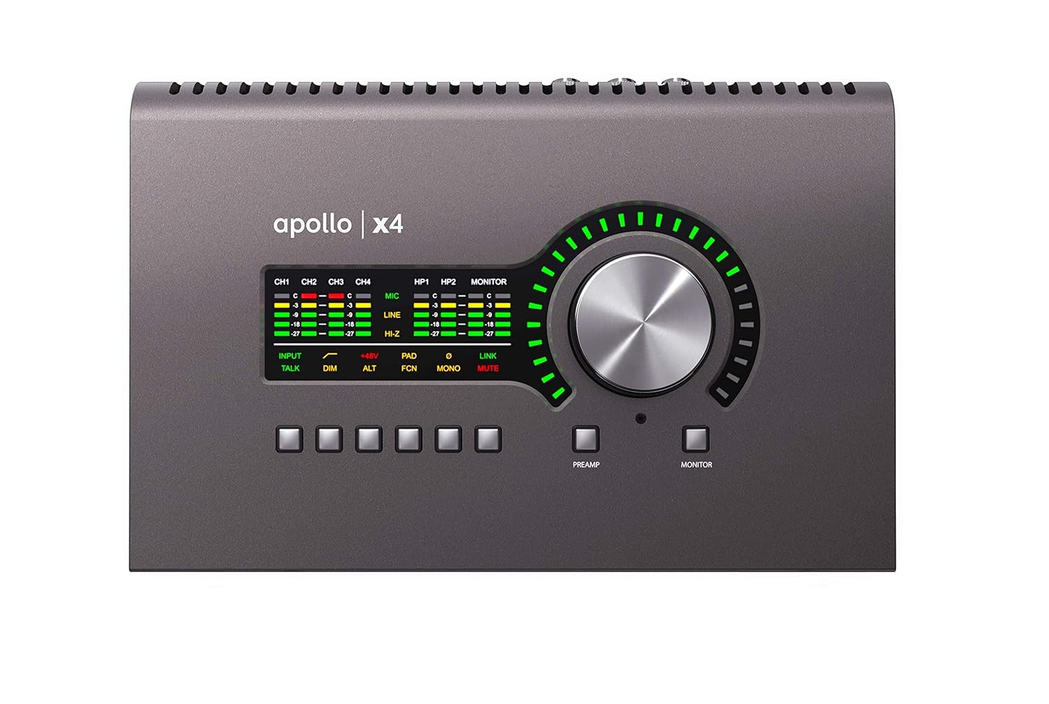 Universal Audio Apollo X4 Thunderbolt 3 Audio Interface, (APX4)
