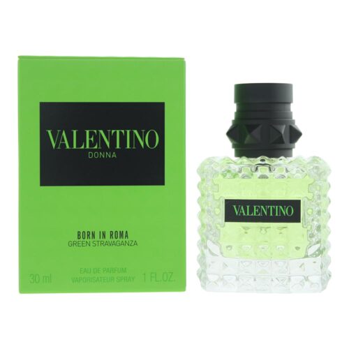 Valentino Donna Born in Roma Green Stravaganza Eau De Parfum Spray For women, 1.0 Ounce