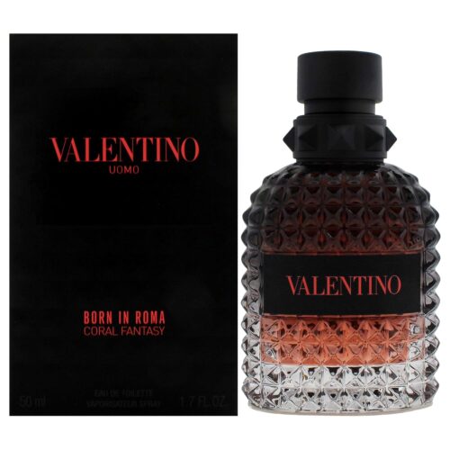 Valentino Uomo Born In Roma Coral Fantasy for Men - 1.7 oz EDT Spray