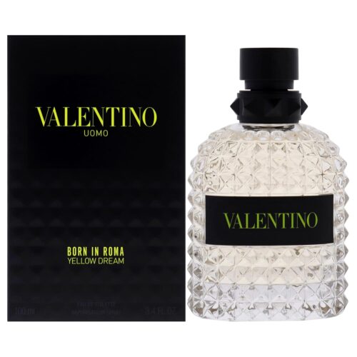 Valentino Uomo Born In Roma Yellow Dream for Men - 3.4 oz EDT Spray
