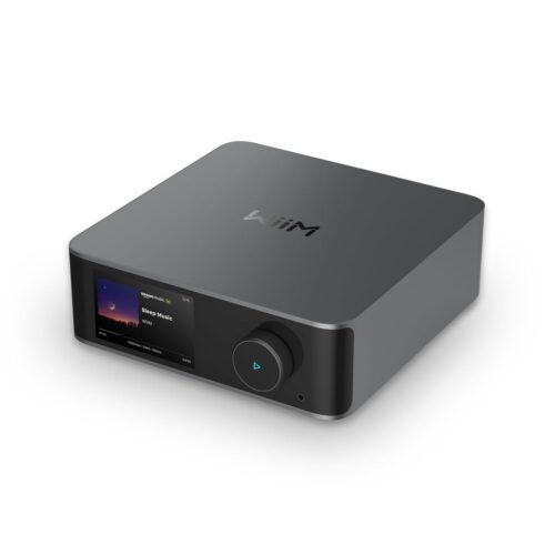 WiiM Ultra Music Streamer & Digital Preamp | 3.5" Touchscreen, Compatible with Google Cast & Alexa, Stream Spotify, Amazon Music, Tidal & More | HDMI ARC, Phono Input &...