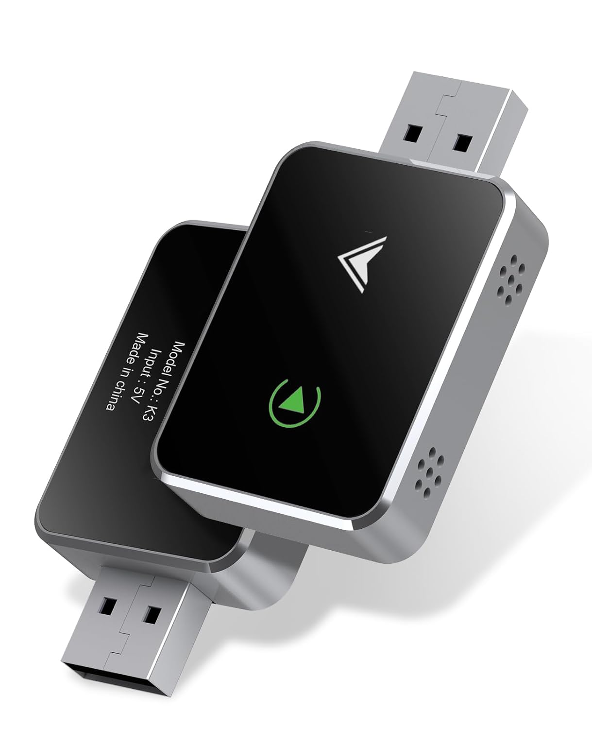 Wireless CarPlay Adapter, 2025 Upgraded 2-in-1 Mini Size CarPlay & Android Auto, Convert Wired to Wireless with USB & USB-C/Type-C, Plug & Play, Stable Control & No Delay, with…