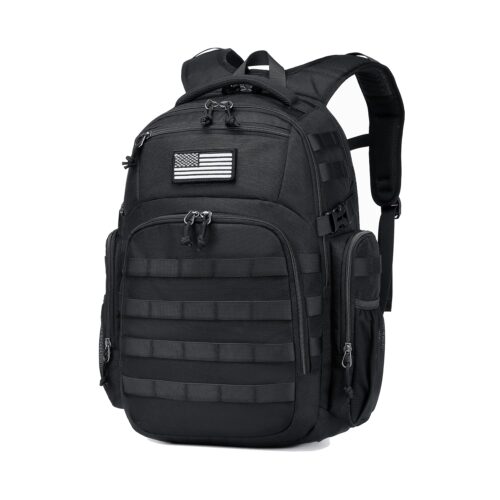 Wotony Military tactical backpack, backpack for men black small tactical assault bag