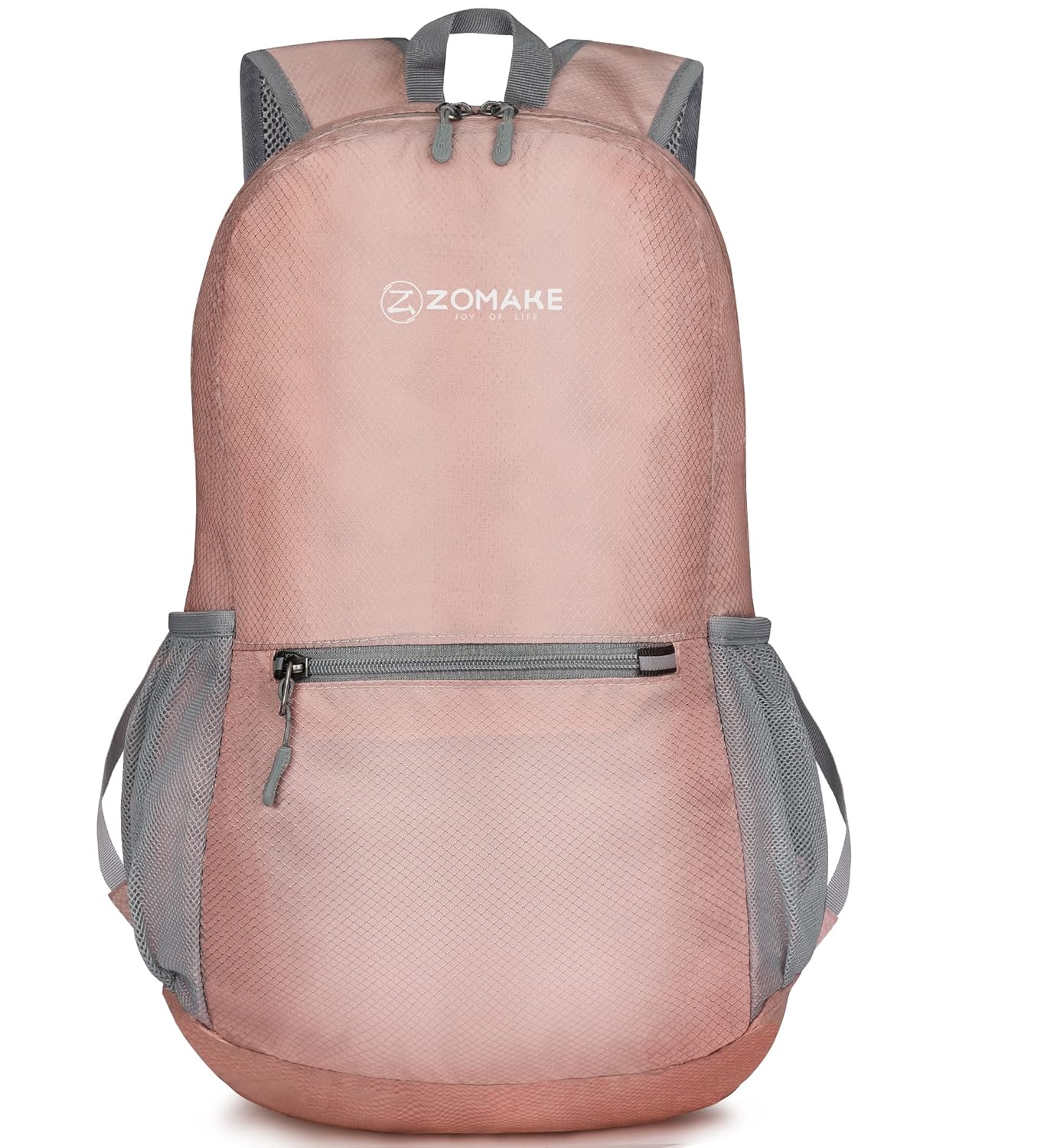 ZOMAKE Ultra Lightweight Hiking Backpack 20L – Packable Small Backpacks Water Resistant Daypack for Women Men(Dirty Pink)