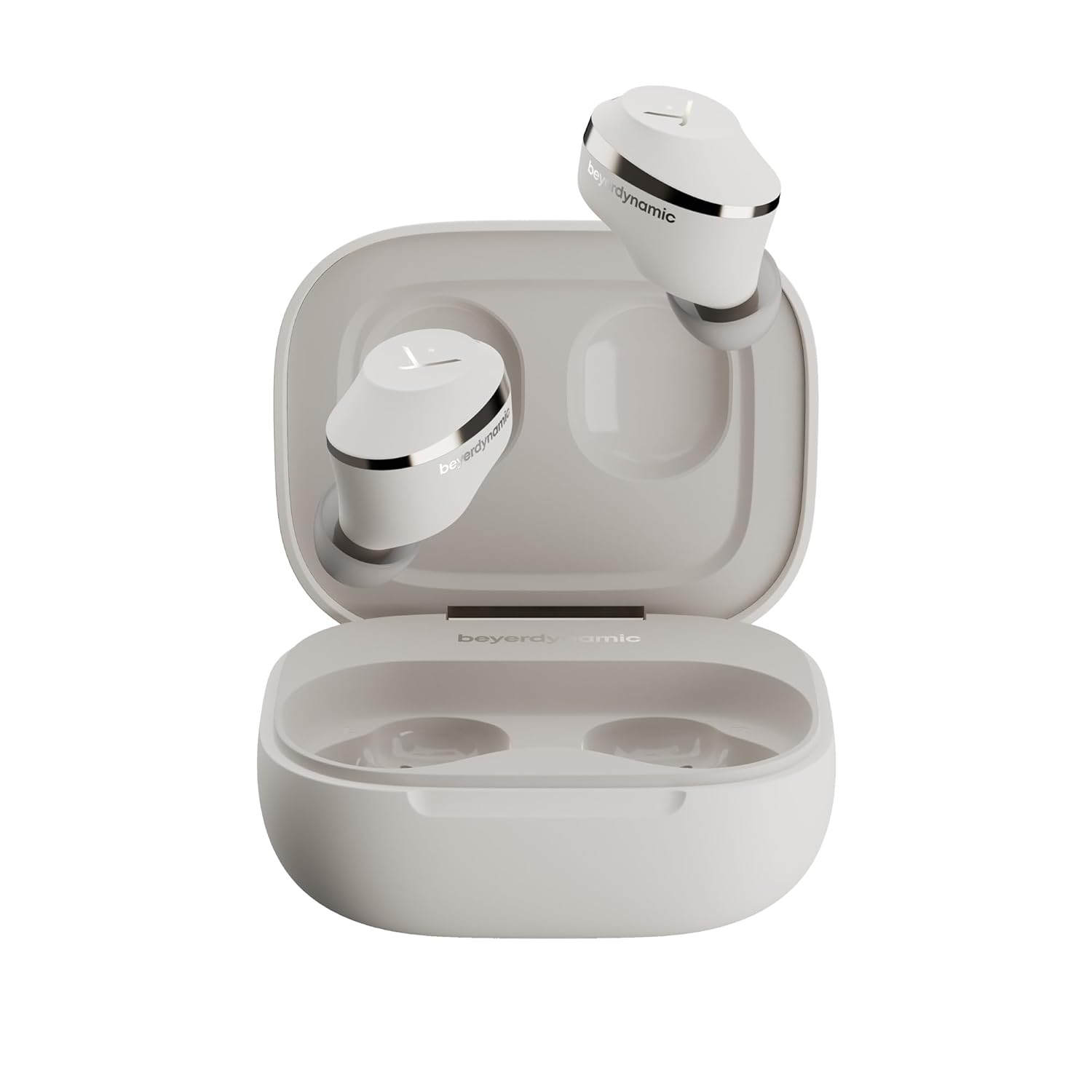 Beyerdynamic Amiron 300 True Wireless Noise Cancelling Earbuds, Multipoint Bluetooth® 5.3 with Active Noise Cancellation, Up to 10 Hours of Battery Runtime, Cream