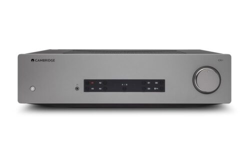 Cambridge Audio CXA81 MkII - 80 Watt Separate Integrated Stereo Amplifier HiFi System Featuring Bluetooth aptX HD and ESS Sabre DAC - Lunar Grey