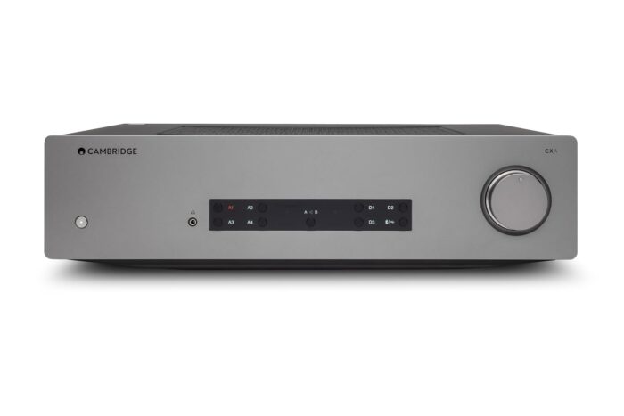 Cambridge Audio CXA81 MkII - 80 Watt Separate Integrated Stereo Amplifier HiFi System Featuring Bluetooth aptX HD and ESS Sabre DAC - Lunar Grey