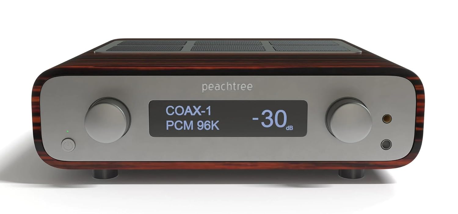 Carina GaN Integrated Amplifier with DAC (Gloss Mocha)