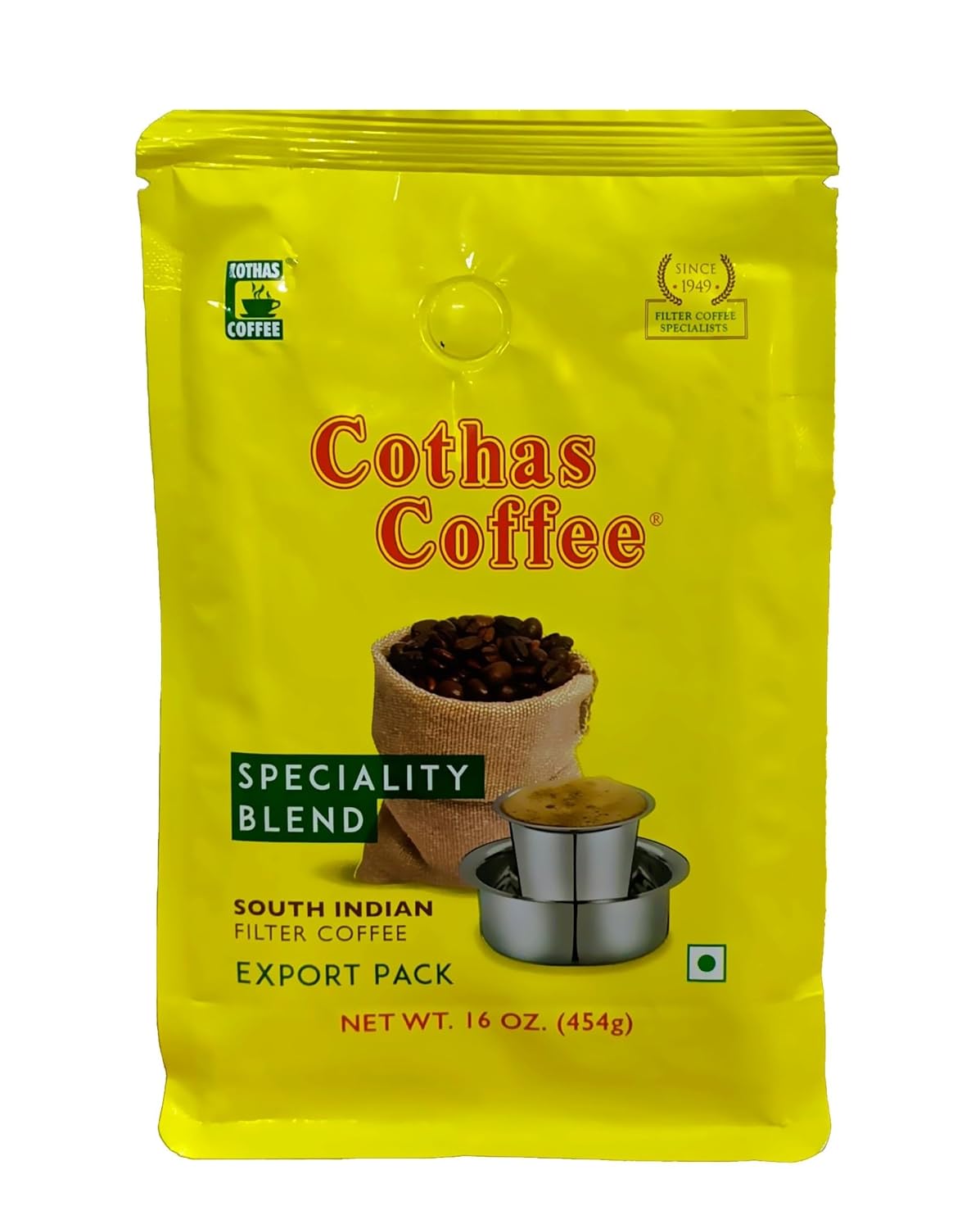 Cothas Coffee Speciality Blend 1 lbs (454 Gms) (Pack of 3)
