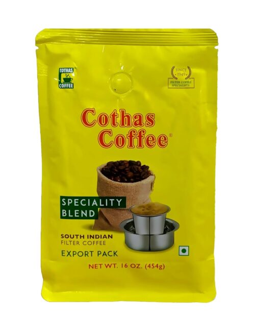 Cothas Speciality Blend – Authentic South Indian Filter Coffee, 454g x 2 Packs