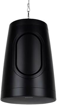 Dayton Audio 8" Commercial Audio Pendant Speaker 70V/100V/8 Ohm Black WP80XTB