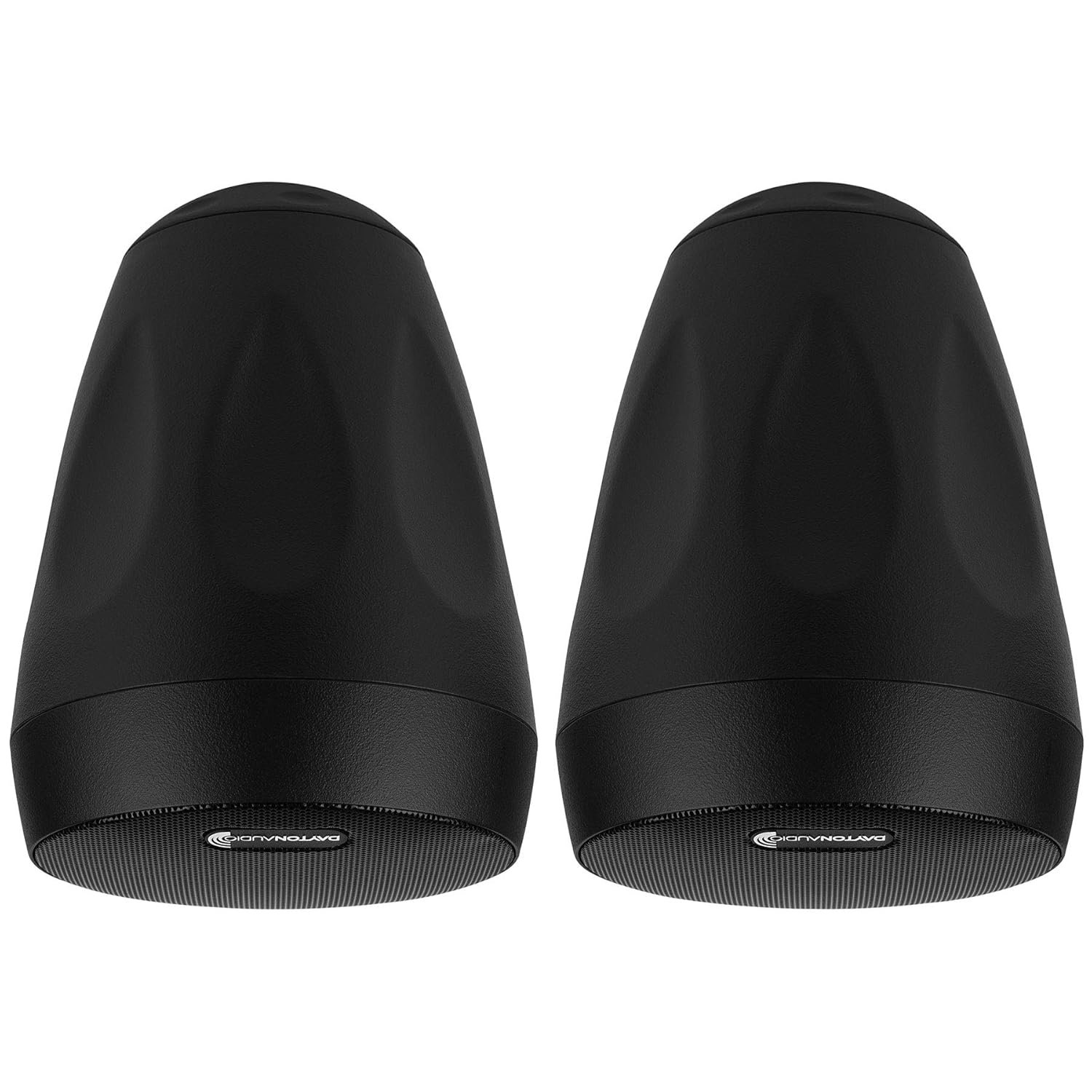 Dayton Audio WP4BT 4″ IP66 Indoor/Outdoor Pendant Speaker Pair 70V/100V with 8 Ohm Bypass Black