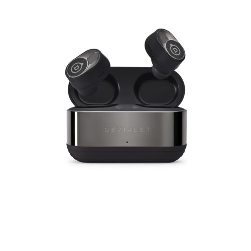 Devialet Gemini II - True Wireless Earbuds Matte Black - Daily Music & Commute Sound - Exceptional Sound Quality - Noise Cancellation, Comfort Fit, Long Battery Life