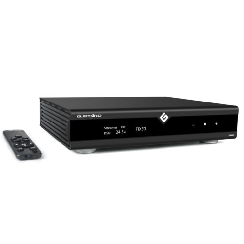 Gustard X26III Streamer DAC - 2X ES9039SPRO DSD512 PCM768kHz, USB/LAN/Opt/Coax/AES/IIS/Clock inputs, RCA/XLR Balanced Digital Analog Audio Converter, Home Desktop Network HiFi...