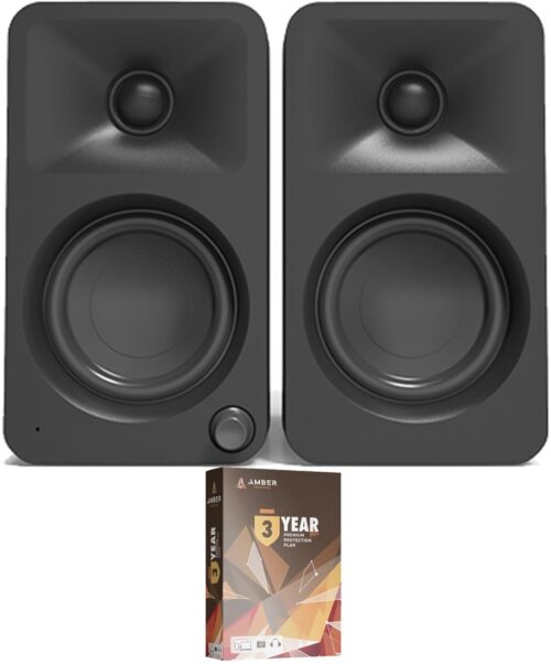 Kanto ORAMB Powered Reference Bluetooth Desktop Speakers with 3 Year Amber Protection Plan (2023)