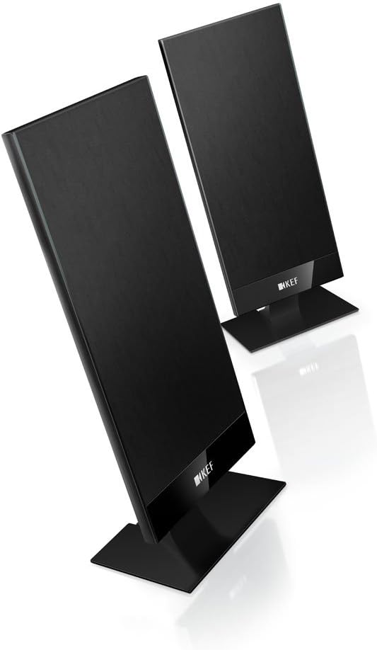KEF T101 Satellite Speaker – Black (Pair)