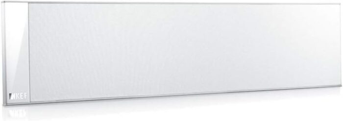 KEF T301C Center Channel Speaker - White (Single) Pure White/Satin
