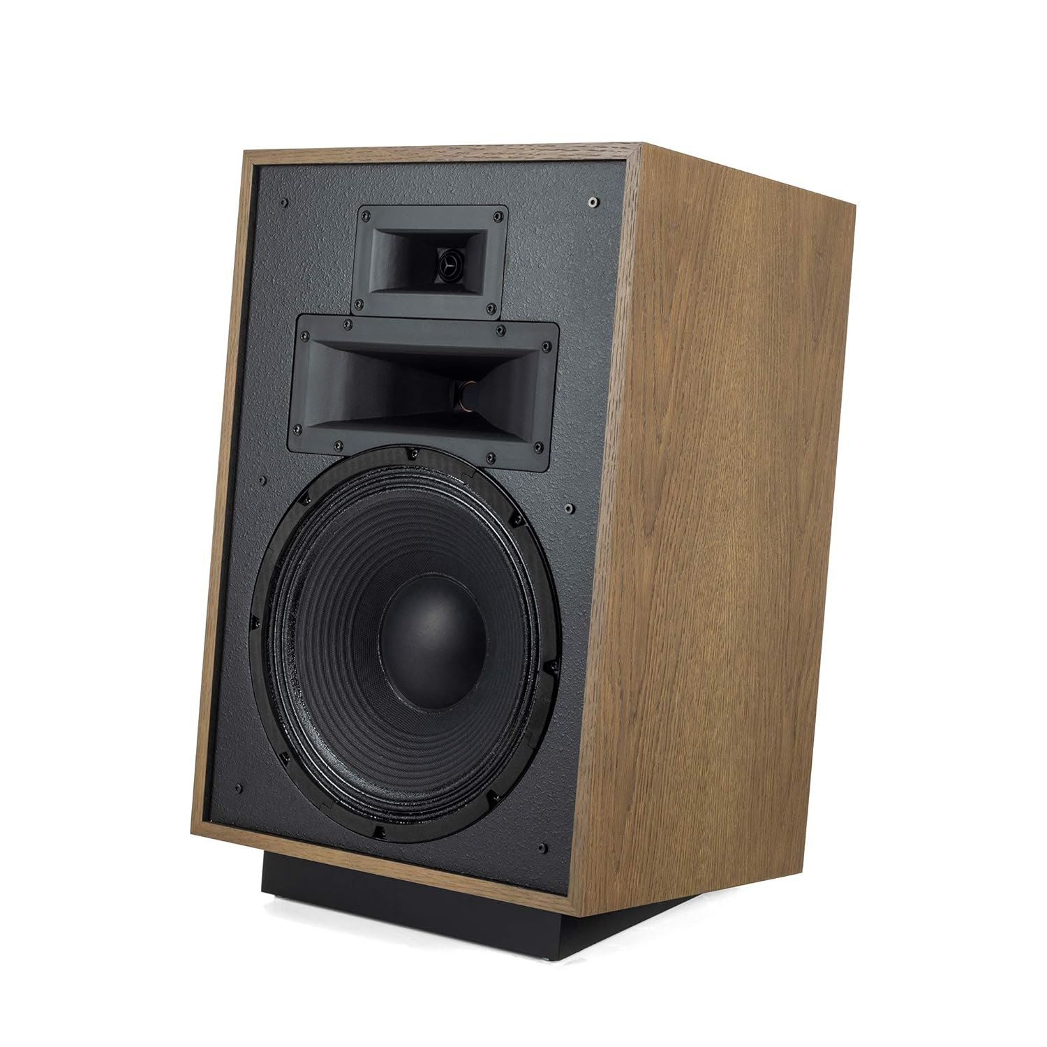 Klipsch Heresy IV Floorstanding Speaker in Distressed Oak Three-Way, Horn-Loaded Speaker with Updated Design