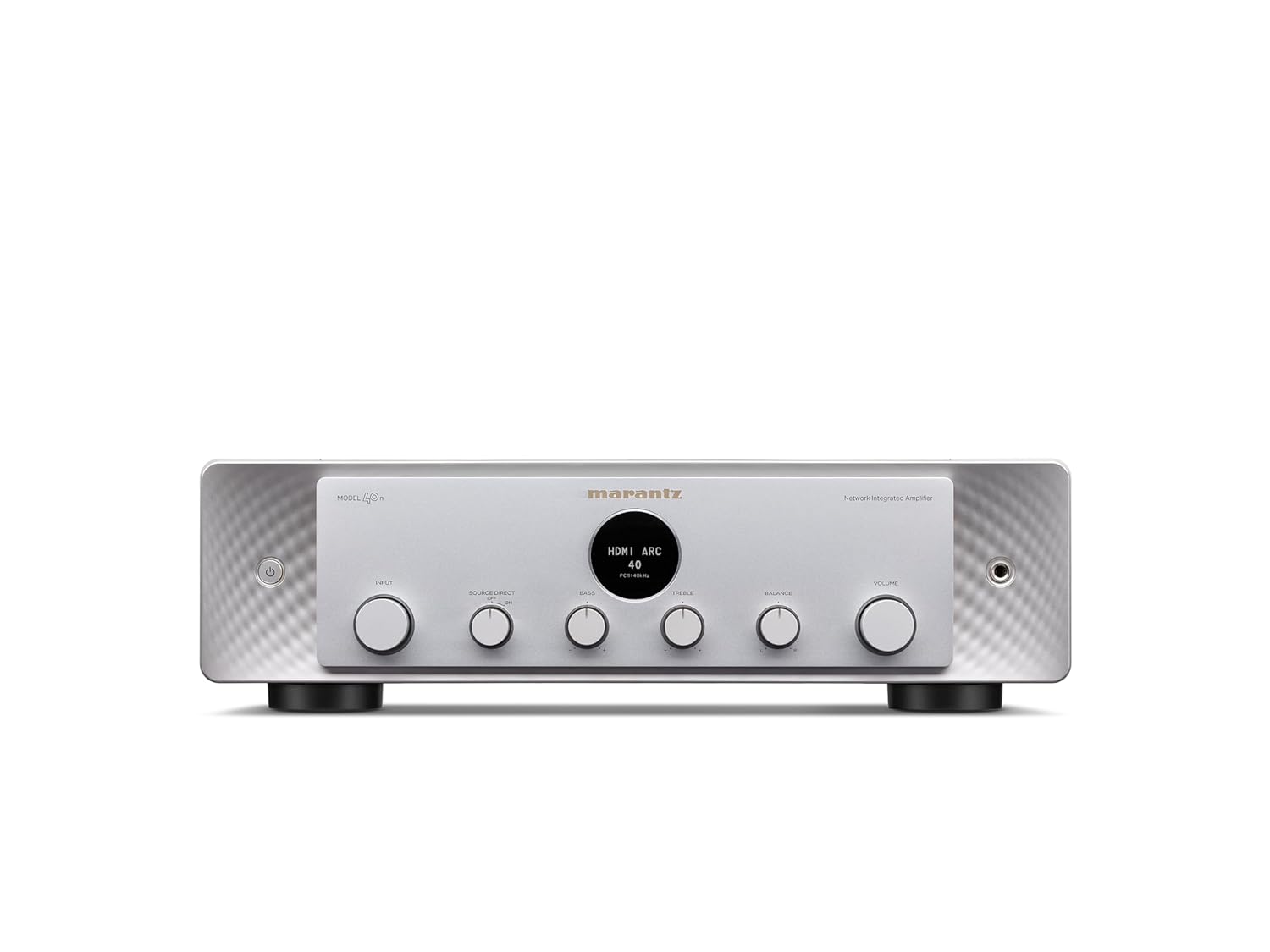 Marantz Model 40n Integrated Stereo Amplifier with HEOS Built-in (Silver/Gold)